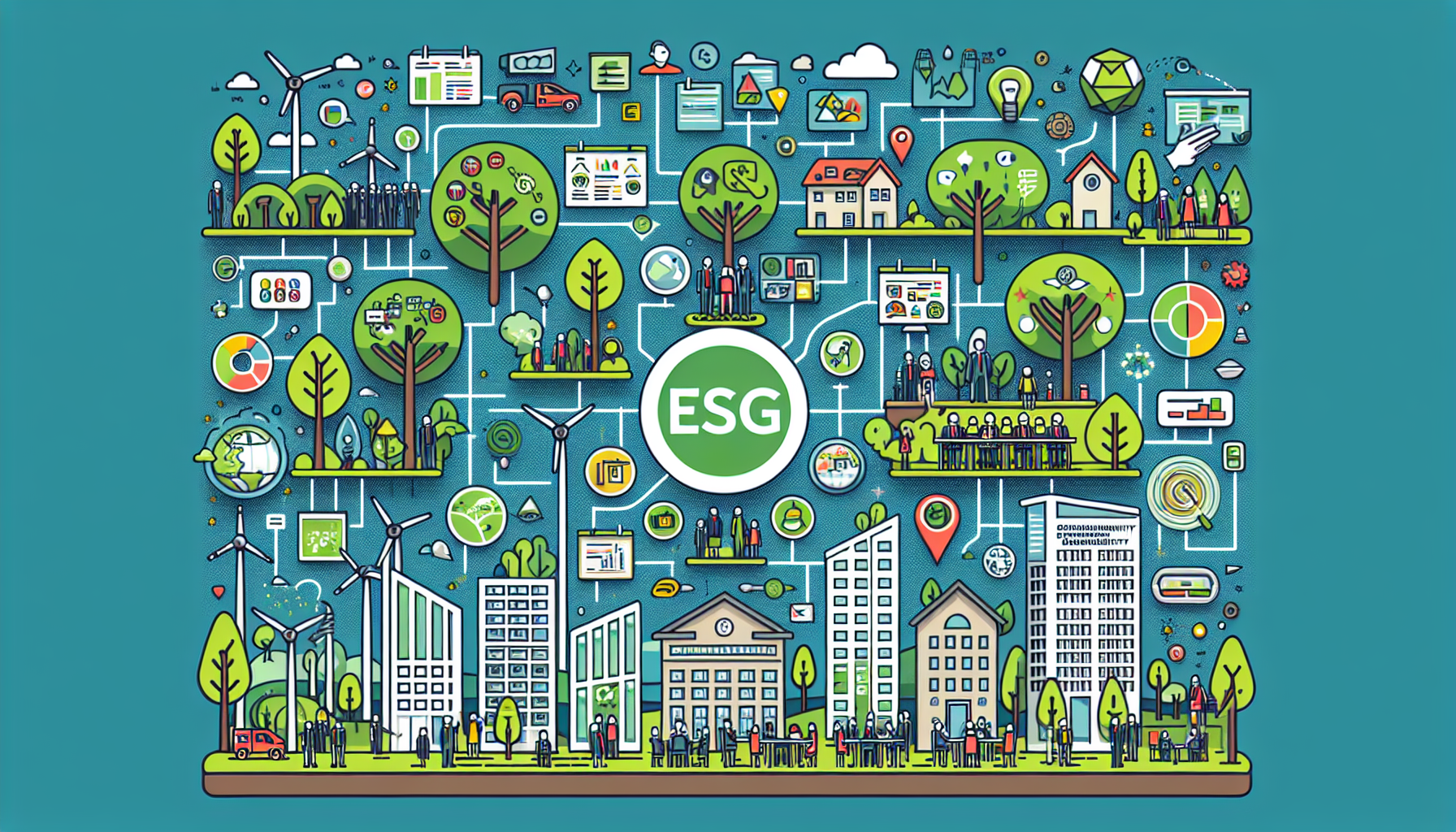 Key components of ESG reporting frameworks