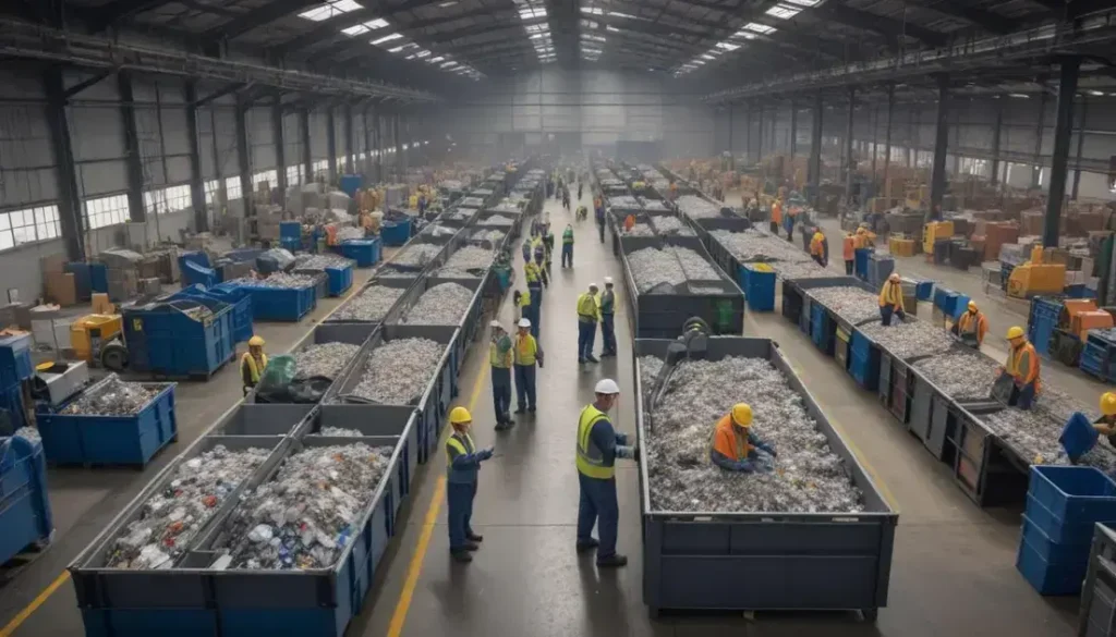 Belgische Recycling-Anlage fördert deutsche Unternehmen