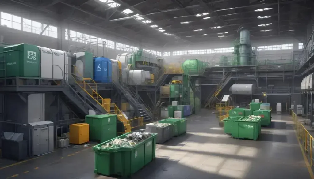 Investitionen in Recycling betreffen die deutsche Industrie