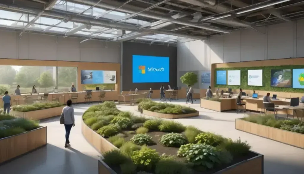 Microsoft-Initiativen zur Reduzierung von Kohlenstoffemissionen für deutsche Unternehmen