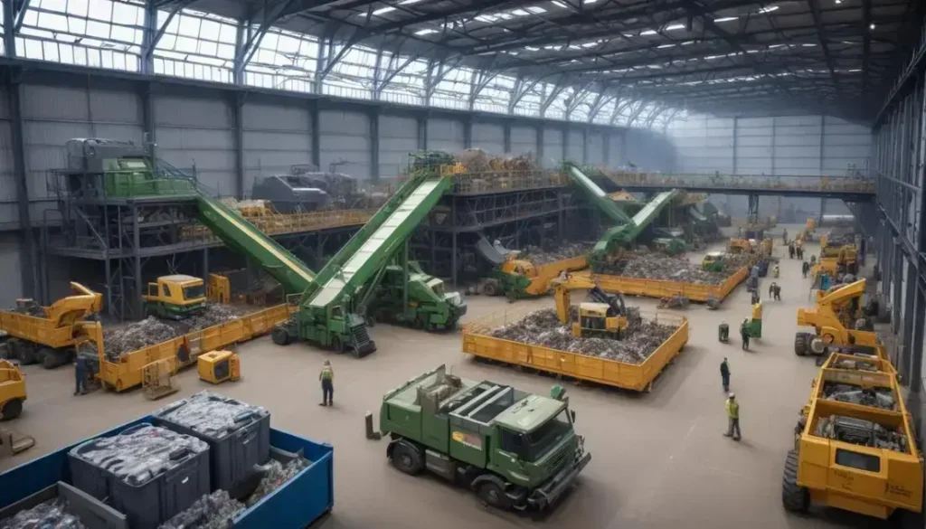 Neues Recyclingsystem in Belgien stärkt deutsche Industrie