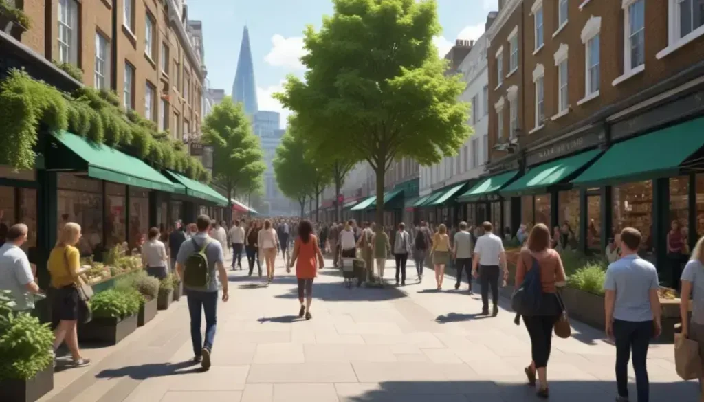 Pedestrianisierung Londons hat Auswirkungen auf die deutsche Industrie