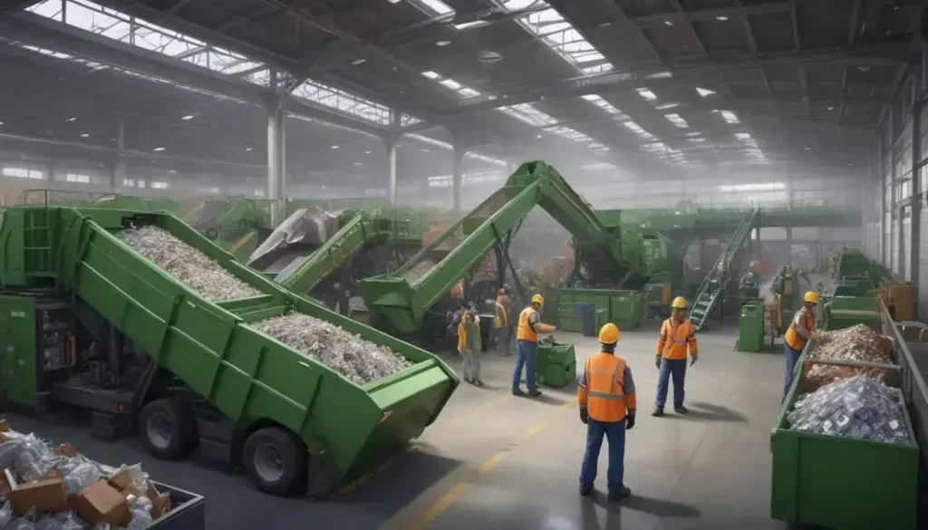Plastikrecycling-Anlage in Belgien: Auswirkungen auf die deutsche Industrie