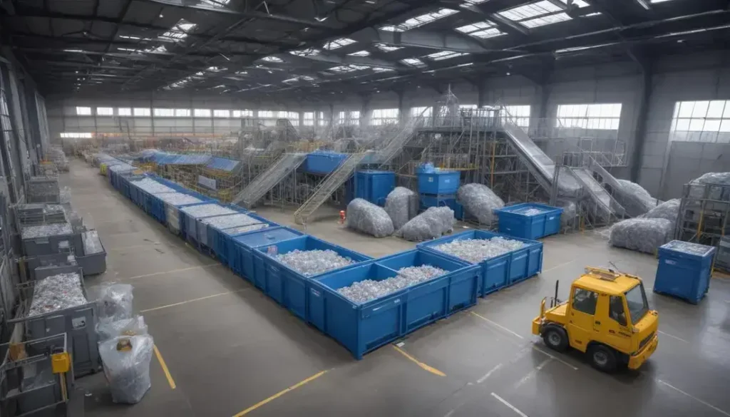 Plastikrecycling beeinflusst die Wettbewerbsfähigkeit der deutschen Industrie