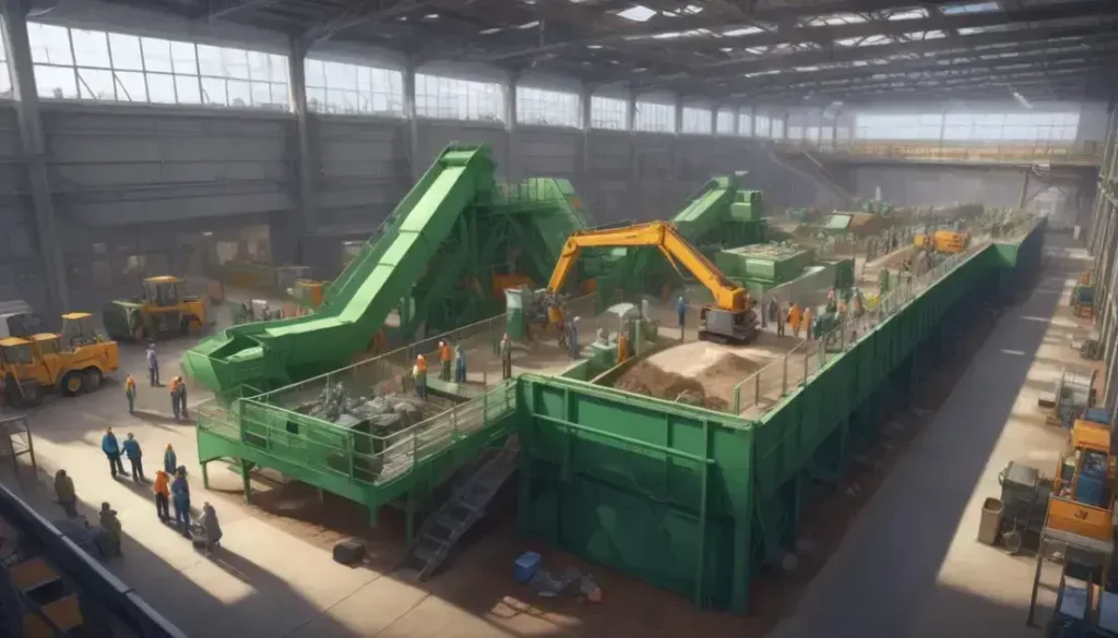 Recycling-Investitionen beeinflussen die deutsche Industrie