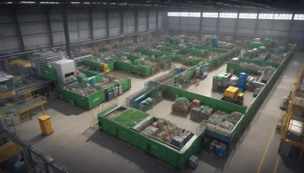 Recycling-Investitionen beeinflussen die deutsche Industrie