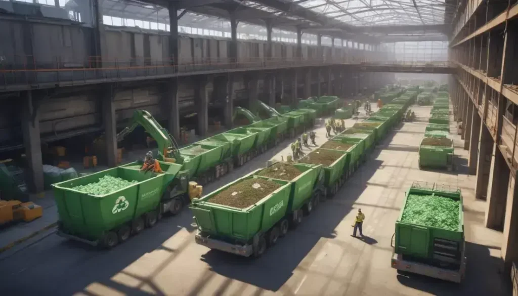 Recycling-Investitionen beeinflussen die deutsche Industrie