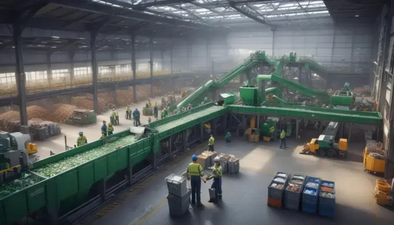 Recycling Investitionen beeinflussen die deutsche Industrie
