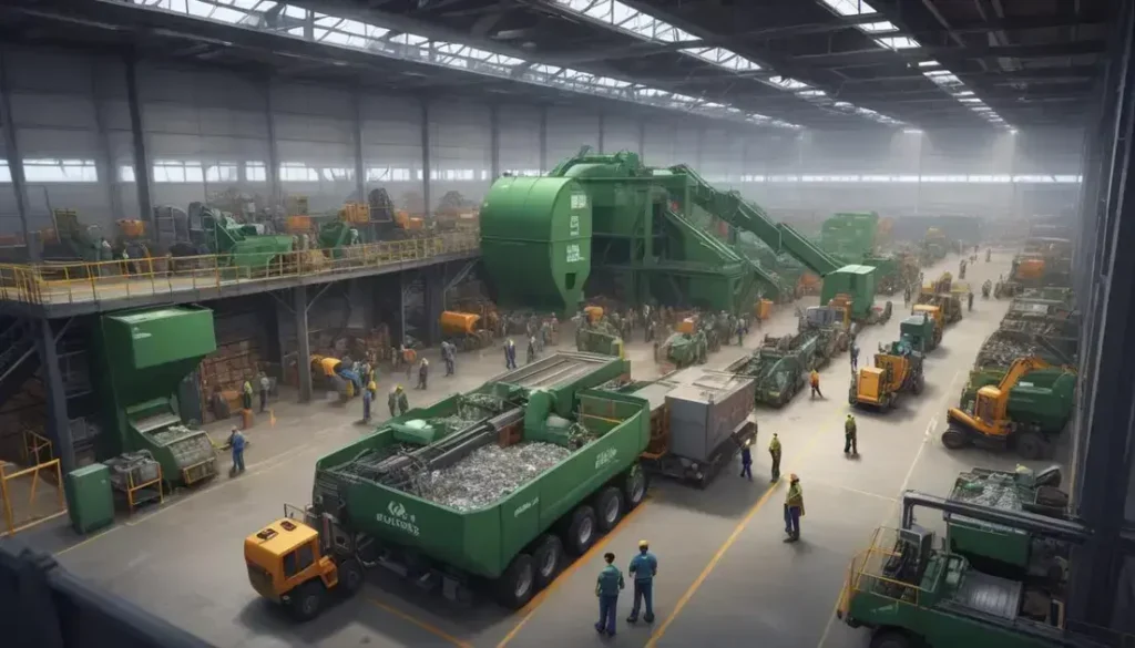 Recycling-Investitionen wirken sich auf die deutschen Unternehmen aus