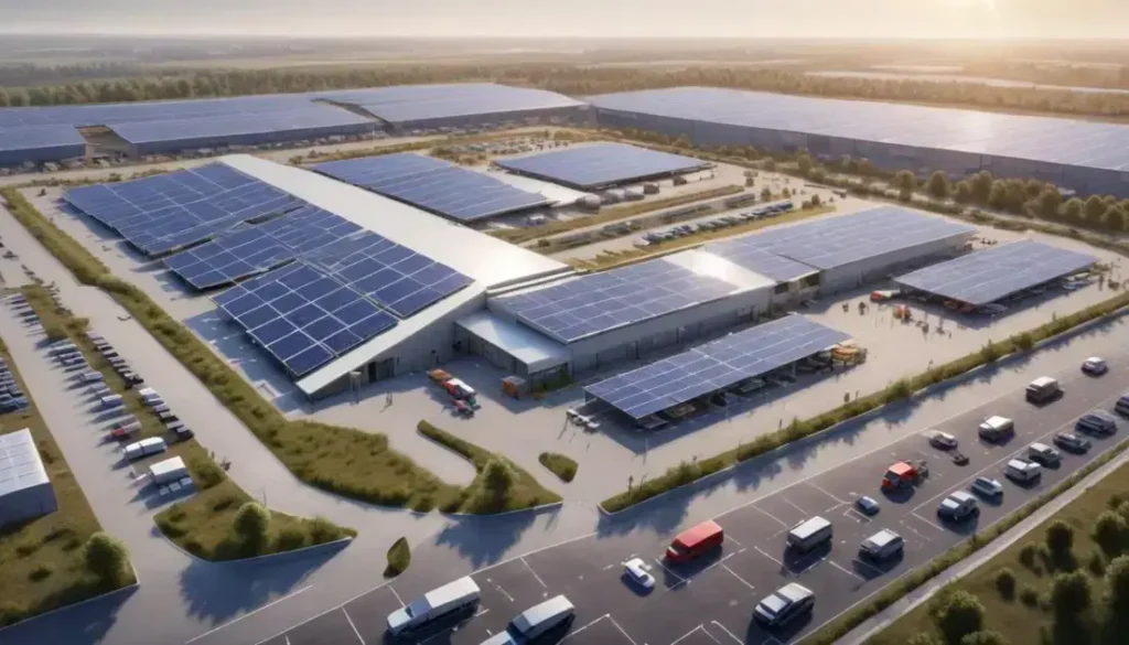 Vodafone's Green Logistics Hub beeinflusst deutsche Unternehmen
