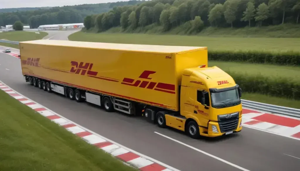 DHL erreicht nachhaltige Logistikziele in der Formel 1