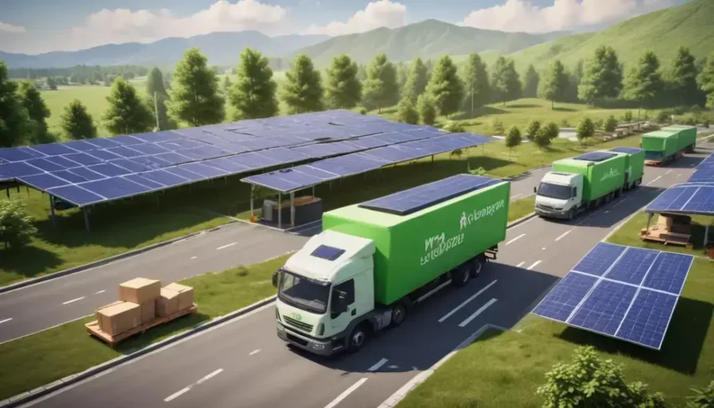 Grüne Logistik verändert den deutschen Industriebereich