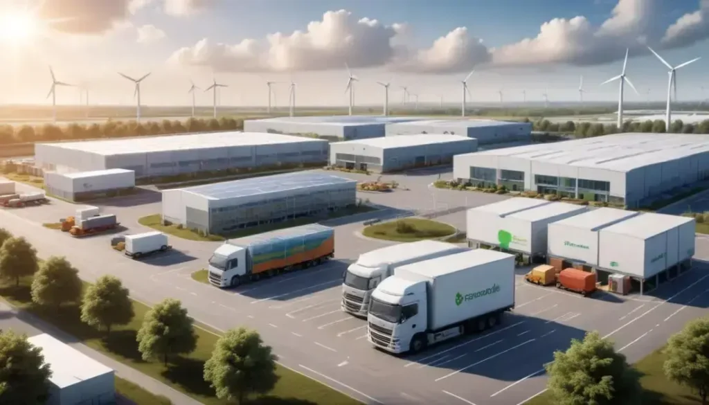 Nachhaltige Logistik verbessert deutsche Unternehmen