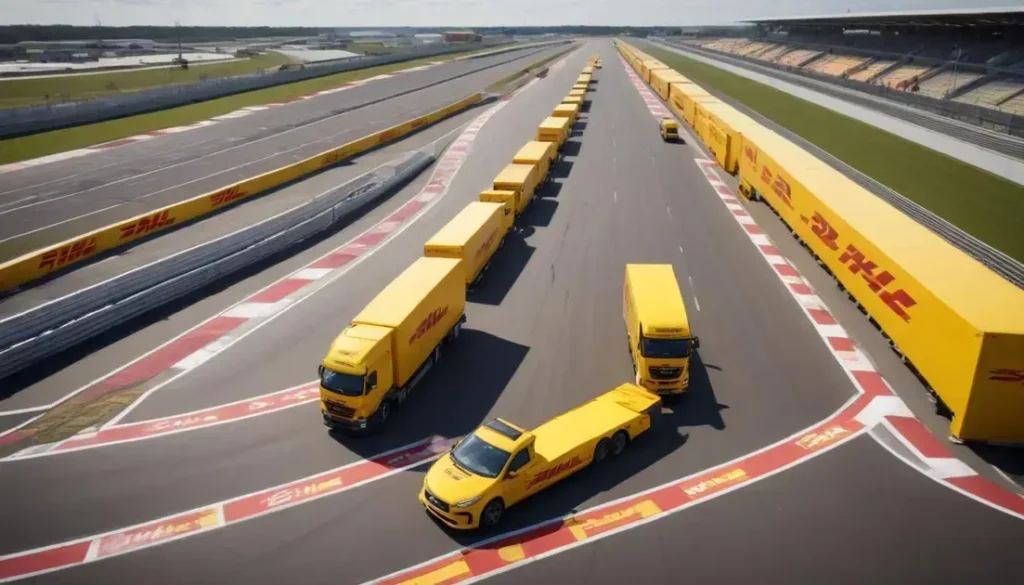 Nachhaltigkeit durch Logistik: DHL's Einfluss auf die Formel 1
