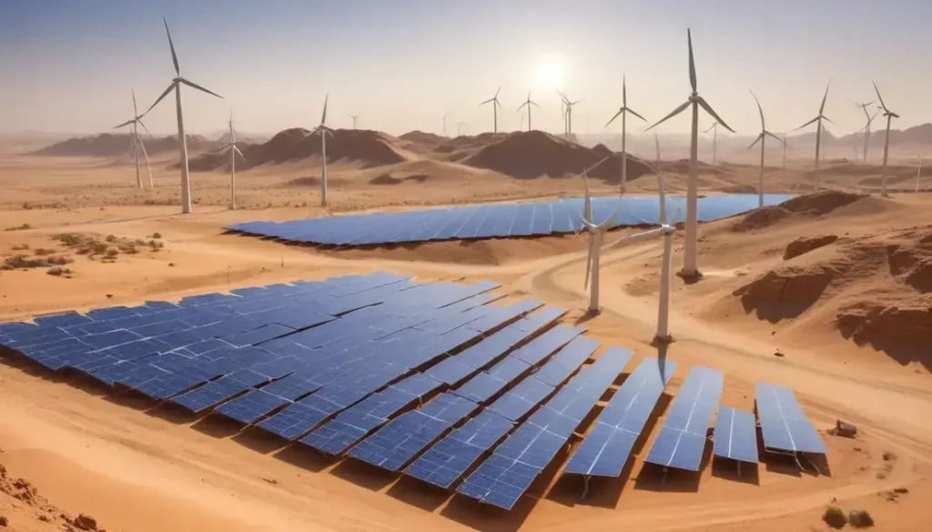 Projetos renováveis da Arábia Saudita e impactos no Brasil