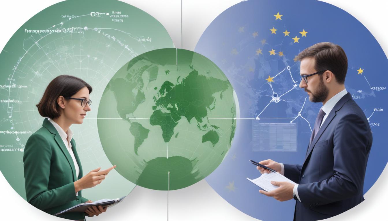 How do ESG reporting standards differ between the US and EU?