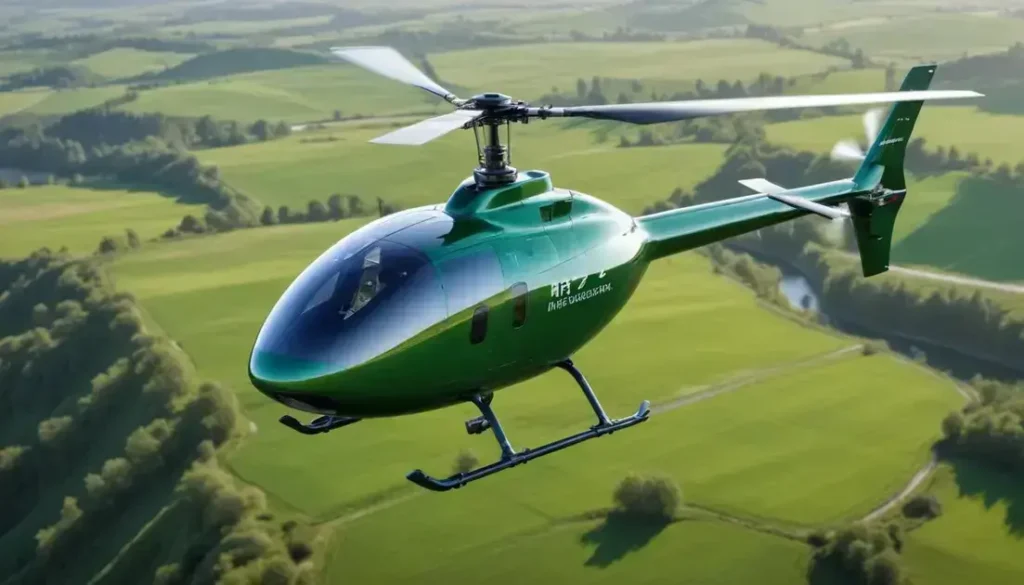 Voos de helicópteros a hidrogênio: oportunidades para empresas brasileiras