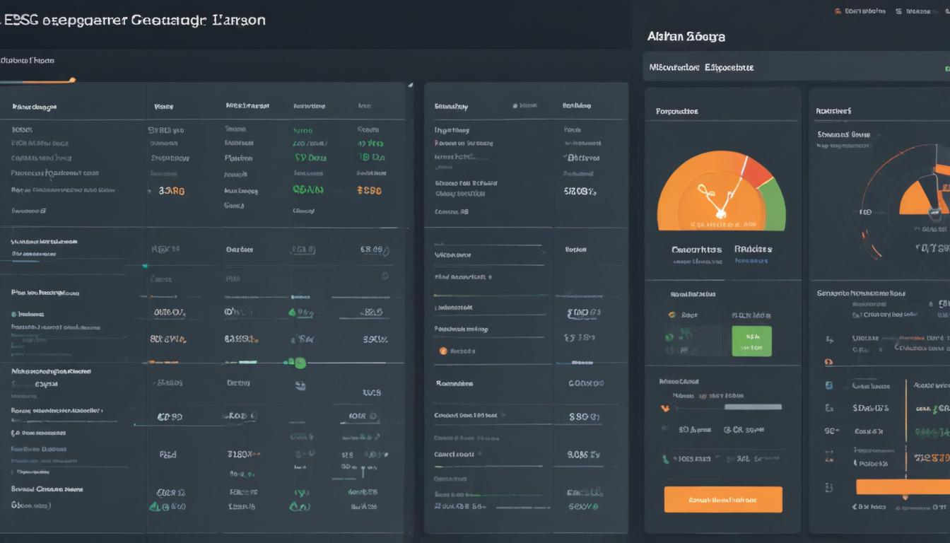 A comparison of leading ESG reporting tools